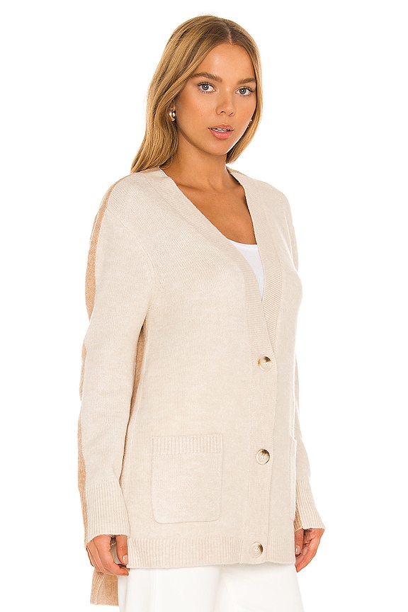 view 2 of 4 Study Date Cardigan in Light Camel