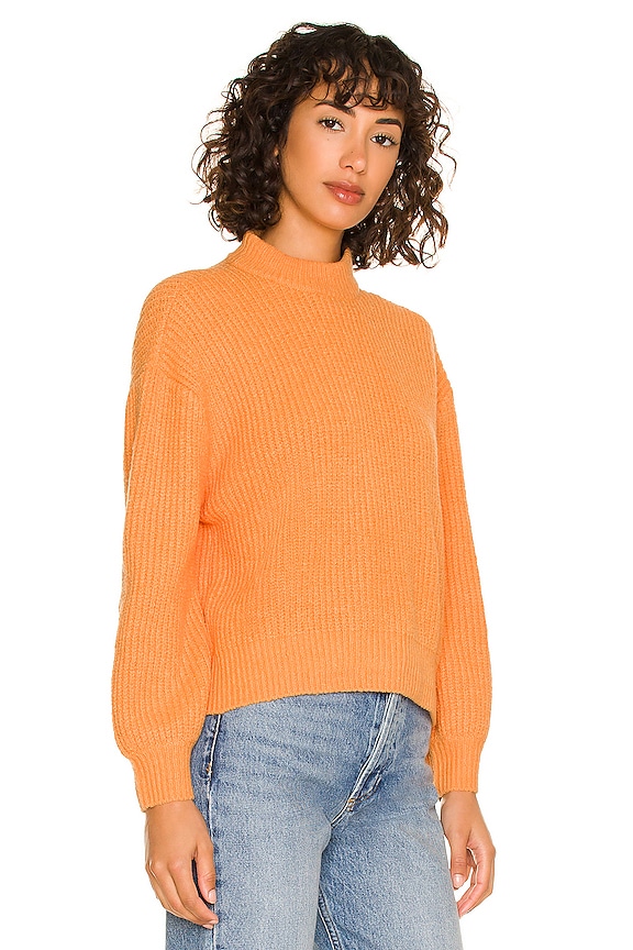view 2 of 5 Cold Shoulder Sweater in Creamsicle