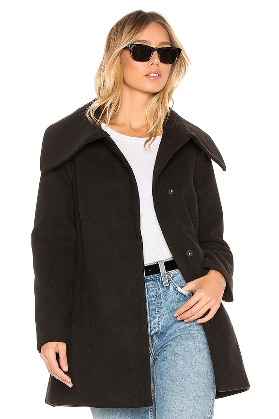 view 1 of 4 JACK by Steve Madden Friday Feeling Coat in Black