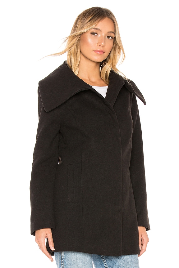 view 2 of 4 JACK by Steve Madden Friday Feeling Coat in Black