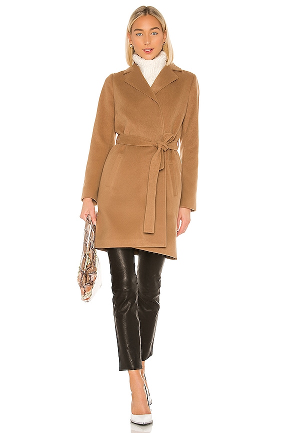 view 2 of 4 KEEP YOUR SECRETS ラップコート in Camel