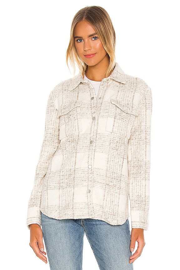 view 2 of 5 Work Hard Play Hard Jacket in Alabaster