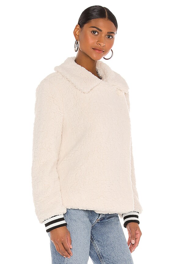 view 2 of 4 Fleece & Love Teddy Jacket in Ivory