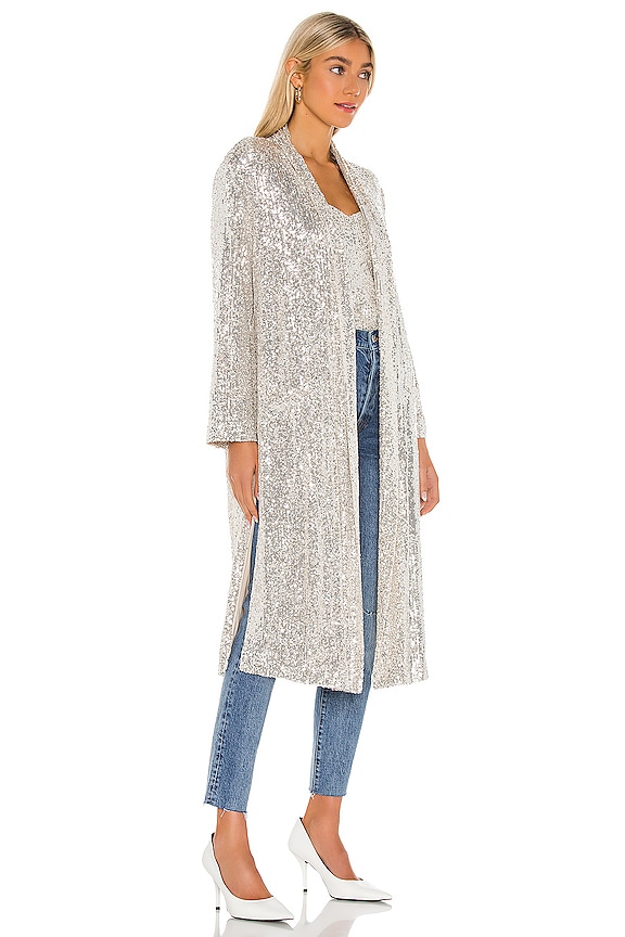 view 2 of 4 GUARDAPOLVO GLITTER BOMB in Silver