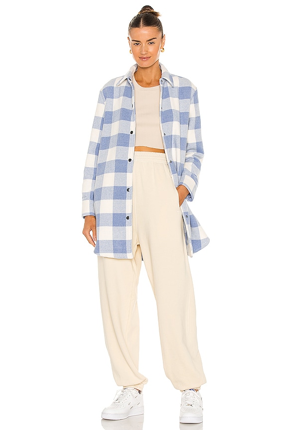 view 1 of 4 Eldridge Jacket in Blue Check