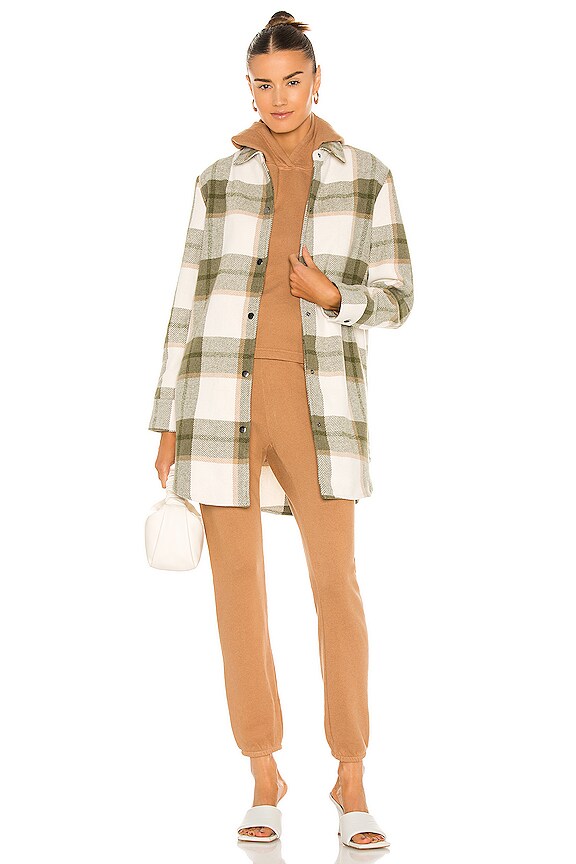 view 1 of 3 Eldridge Jacket in Sage Plaid