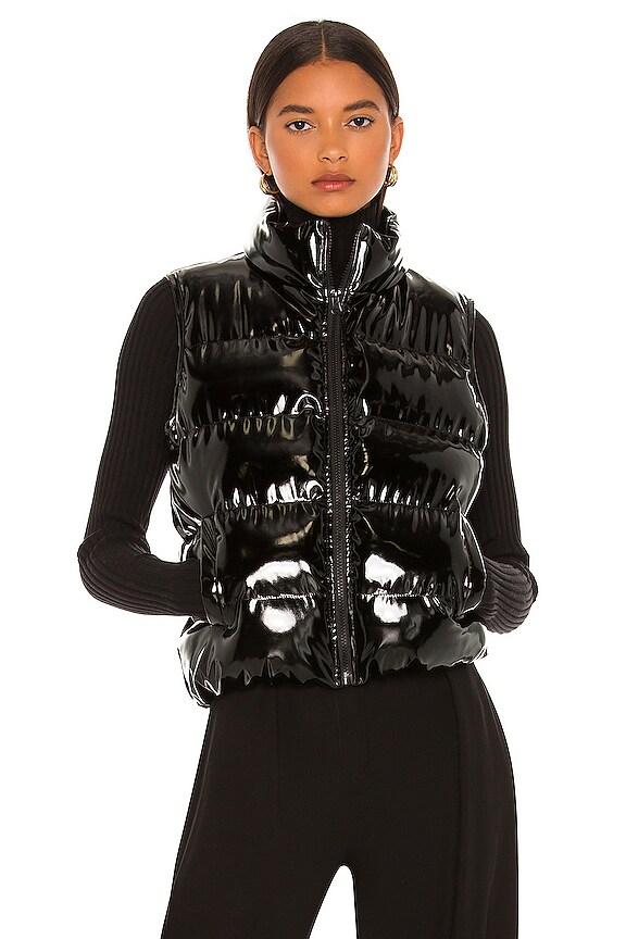 view 2 of 5 GILET CLOUD SHINE in Black