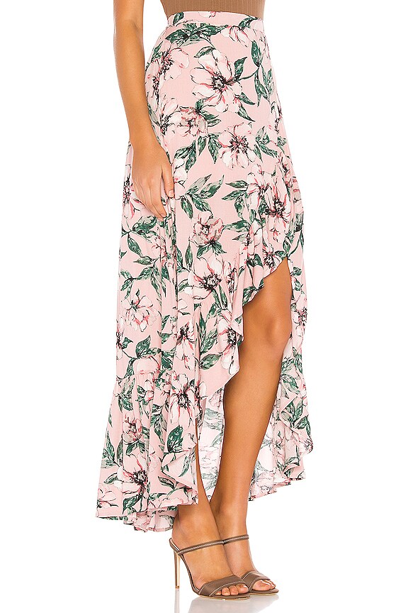 view 2 of 4 Jack by Steve Madden Haole Wrap Skirt in Rose Dawn