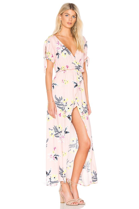 view 2 of 3 JACK by Steve Madden Anaya Romper in Coral Pink