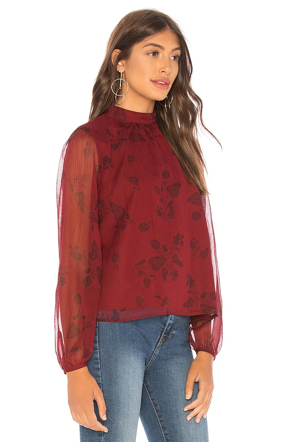 view 2 of 4 Hollywood and Vine Top in Sundried Tomato