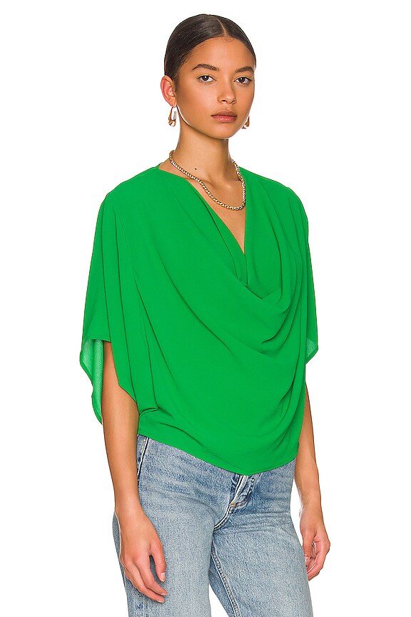 view 2 of 4 Loosely Inspired Top in Basil