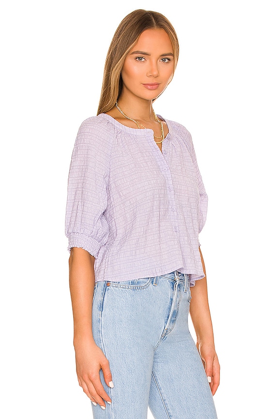 view 2 of 4 Pleasant Demeanor Top in Lilac