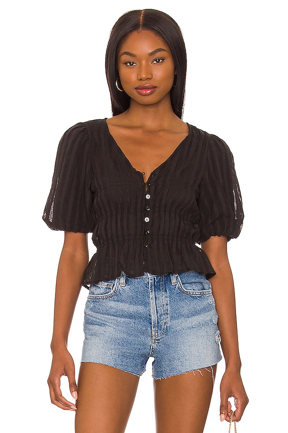 Steve Madden Summer Ting Top in Black | REVOLVE