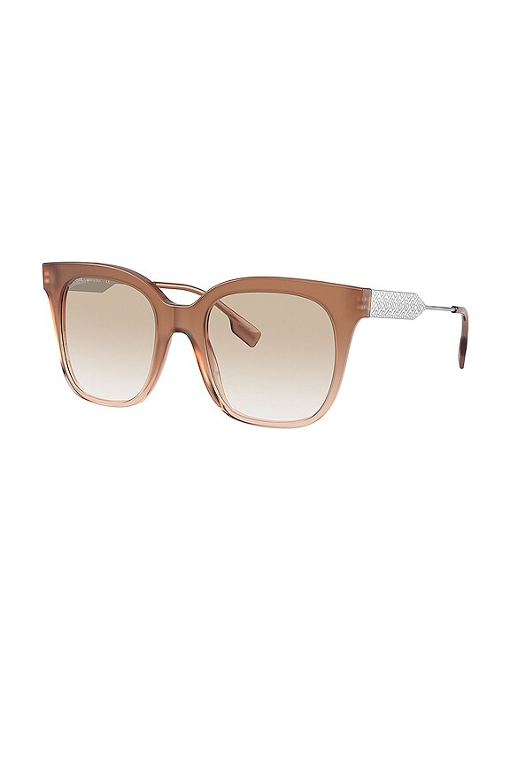 view 2 of 3 B. Monogram Charlotte in Gradient Nude Pink & Beige Gradient