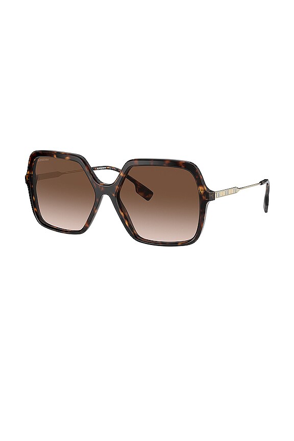 view 2 of 3 B. Stripe Isabella in Dark Havana & Brown Gradient