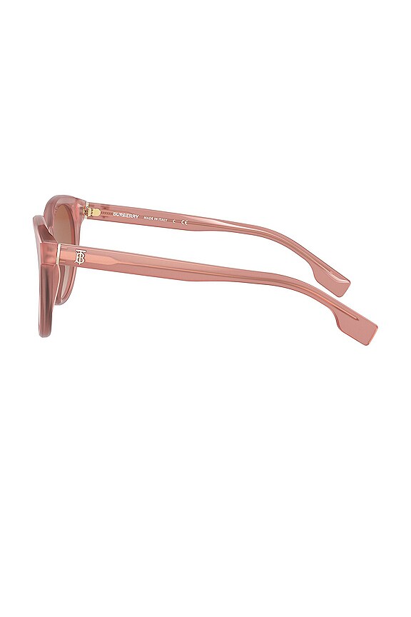 view 2 of 3 GAFAS DE SOL B. MONOGRAM in Milky Coral & Warm Brown Gradient