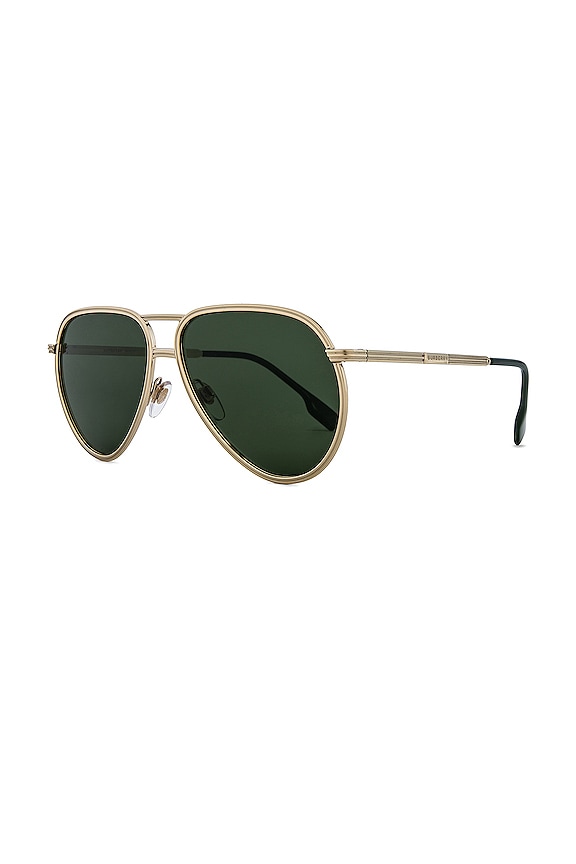 view 2 of 3 LUNETTES DE SOLEIL SCOTT in Light Gold & Green