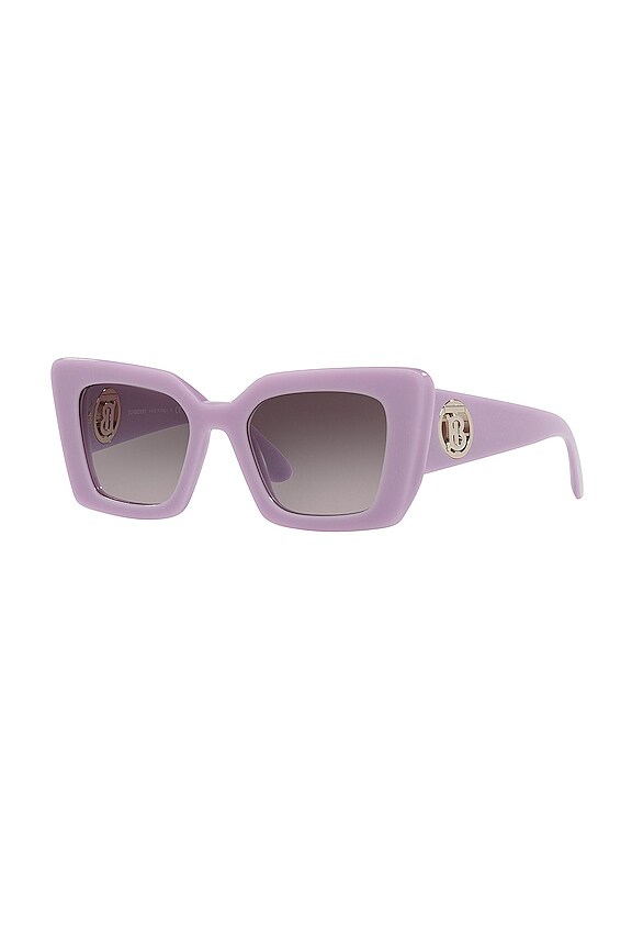 view 2 of 3 LUNETTES DE SOLEIL DAISY in Lilac & Gradient Grey
