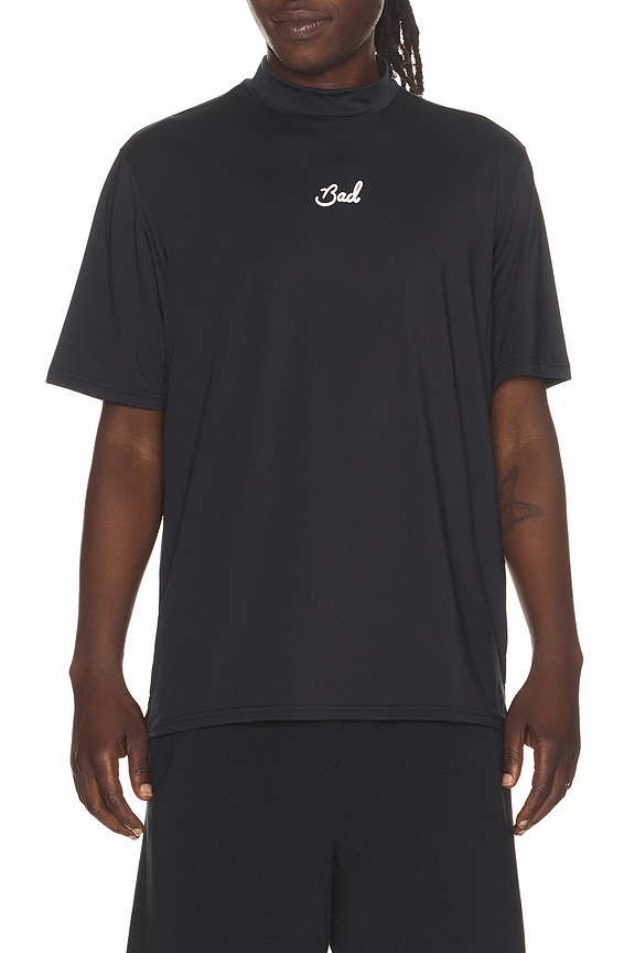 view 1 of 4 Bad Elements Mock Neck in Black