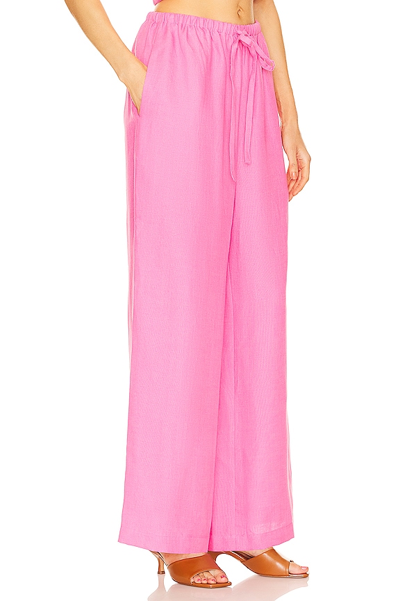 view 2 of 4 Delphi Drawstring Pant in Rose