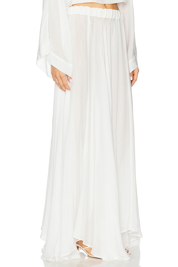 view 2 of 6 FALDA MAXI CREMONA in White