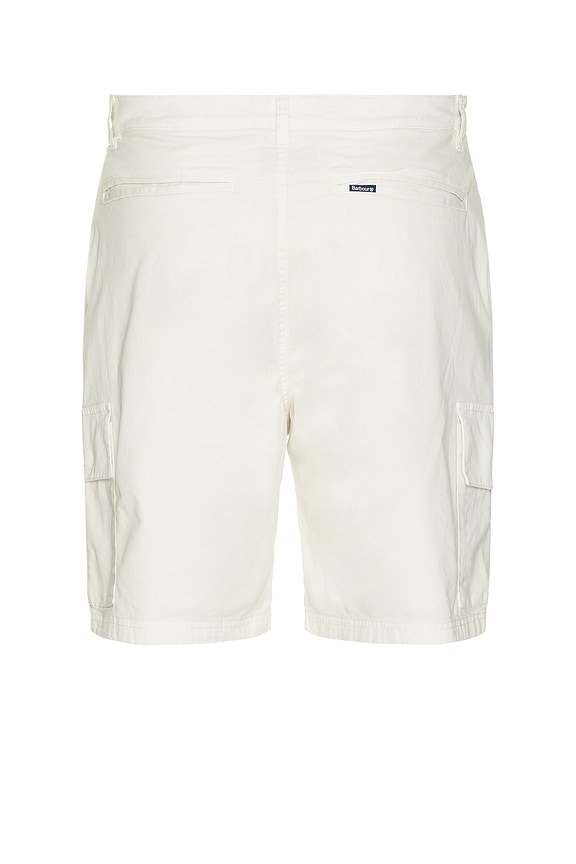 view 2 of 5 Twill Cargo Short in Whisper White