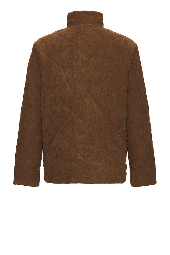 view 2 of 4 Cord Liddesdale Quilted Jacket in Fossil