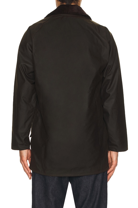 view 2 of 5 Classic Beaufort Wax Jacket in Olive