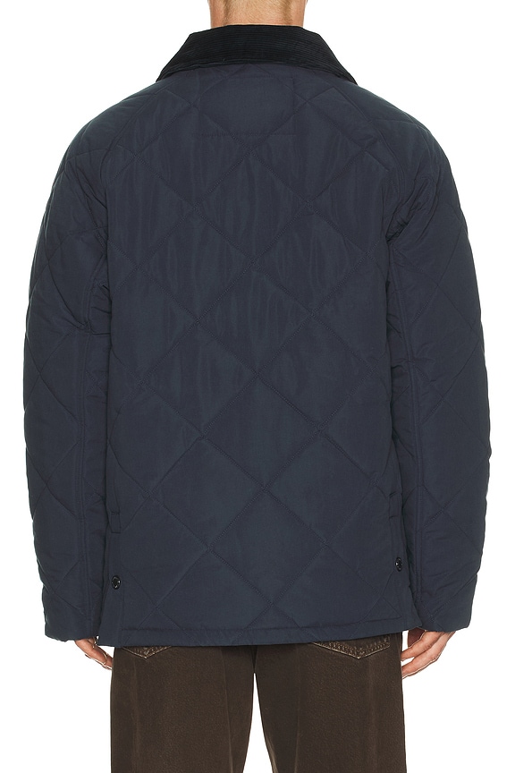 view 2 of 5 Modern Bedale Quilted Jacket in Navy