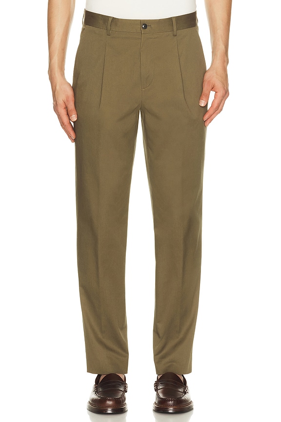view 1 of 5 Bellamy Cotton Trouser in Olive