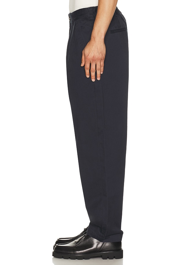 view 2 of 5 Yorklane Twill Trouser in Dark Navy