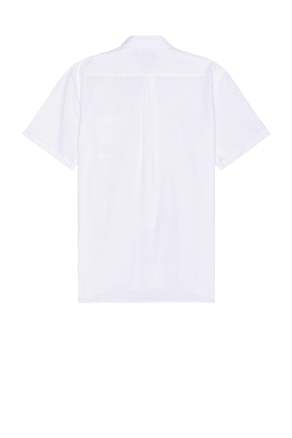 view 2 of 4 Nelson Short Sleeve Summer Shirt in White