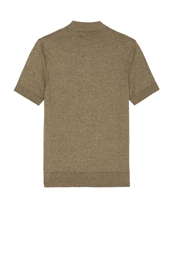 view 2 of 4 Buston Knit Polo in Uniform Green