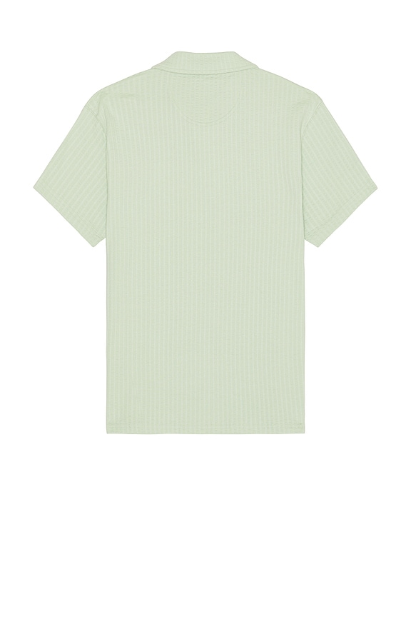 view 2 of 5 Dymchurch Seersucker Polo in Pale Apple