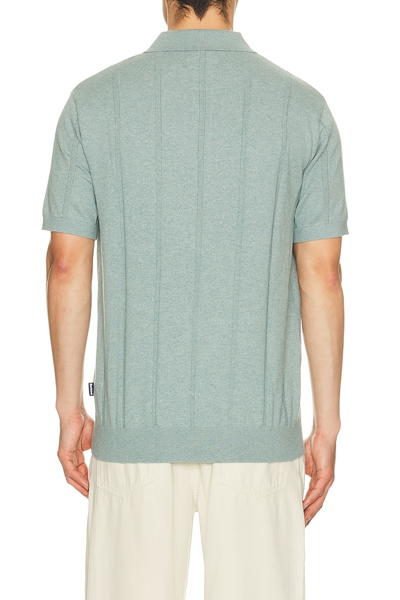 view 2 of 4 Wellburn Knitted Polo in Slate