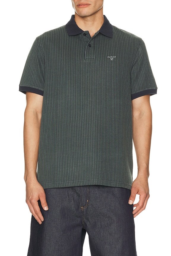 view 1 of 5 Harworth Tailored Polo in Dark Navy