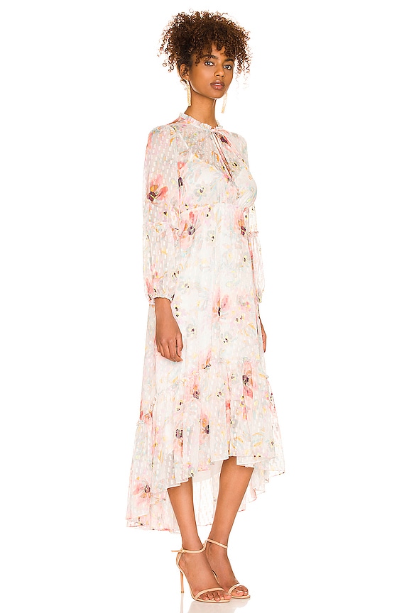 view 2 of 4 VESTIDO FLORAL DAY in Blurred Watercolor Floral