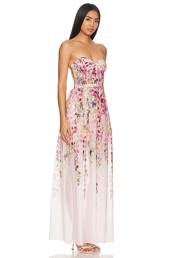 view 2 of 3 Long Evening Dress in ANGEL