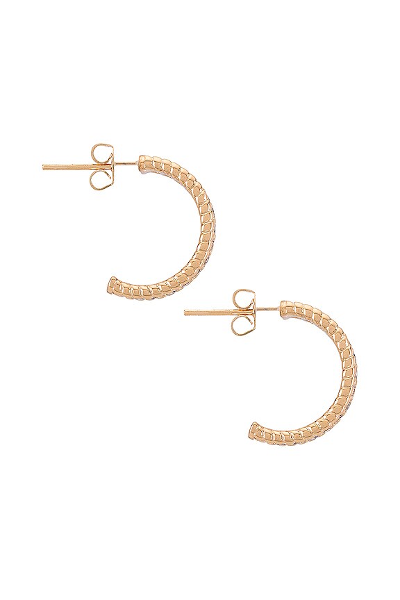 view 2 of 3 BOUCLES D'OREILLES SHINE ON in Gold