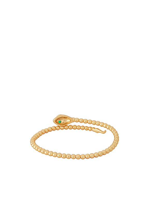 view 2 of 2 Cascabel Cuff in Gold