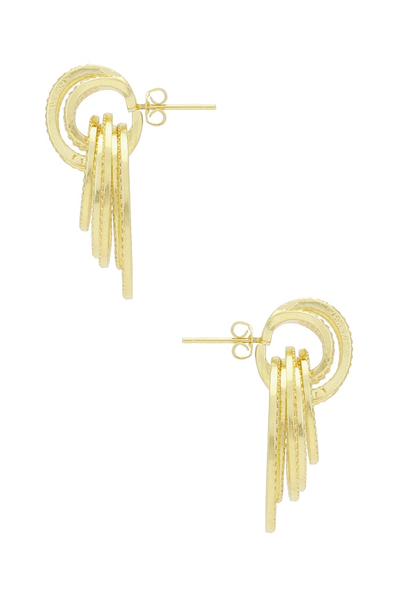 view 2 of 2 EMMY イヤリング in Gold