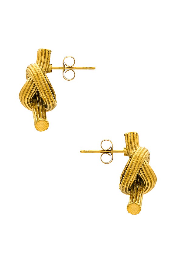 view 2 of 2 Knot Today Studs in Gold