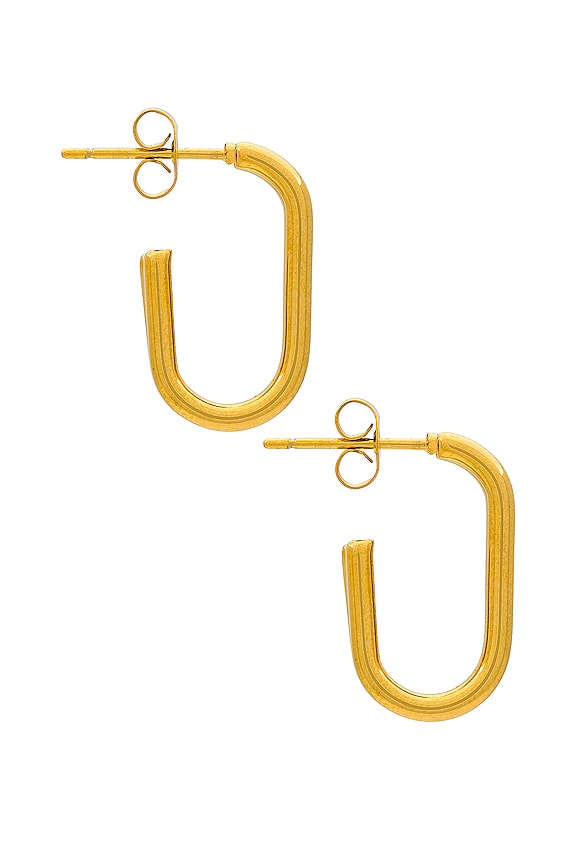 view 2 of 3 Casidy Hoop in Gold