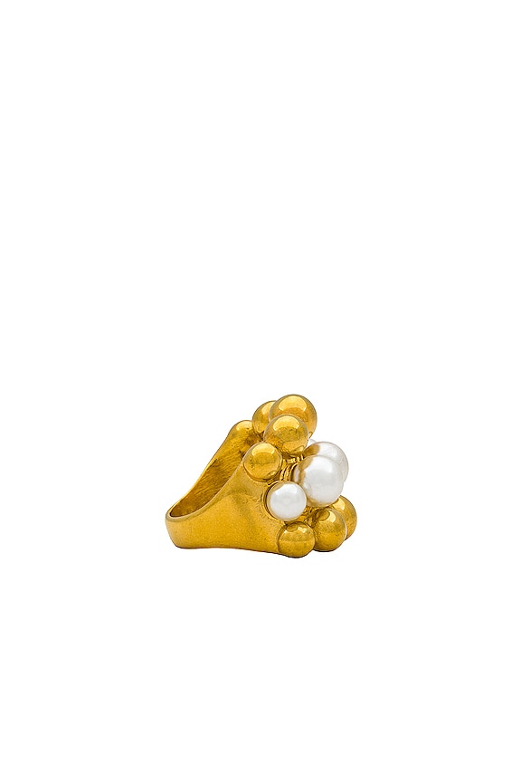 view 2 of 3 Santa Perla Ring in Gold