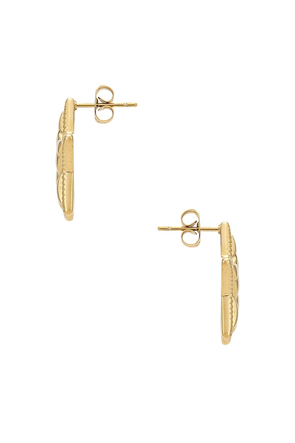 view 2 of 2 Coco Star Studs in Gold