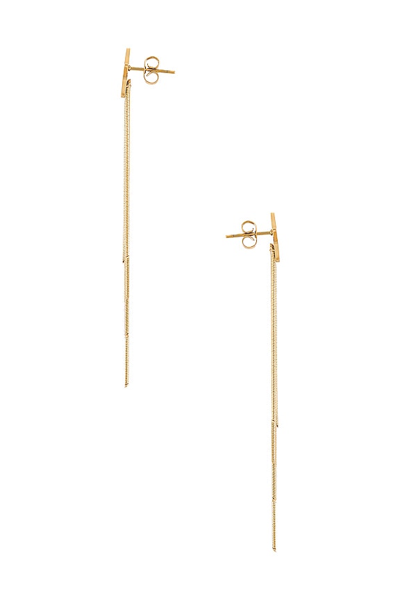 view 2 of 3 In The Moment Earrings in Gold