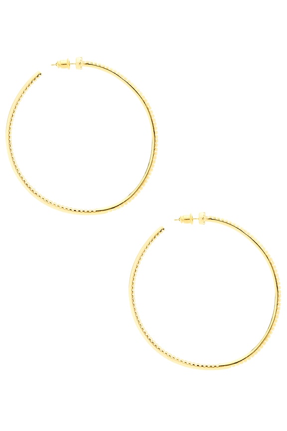 view 2 of 3 Wildside Hoops in Gold