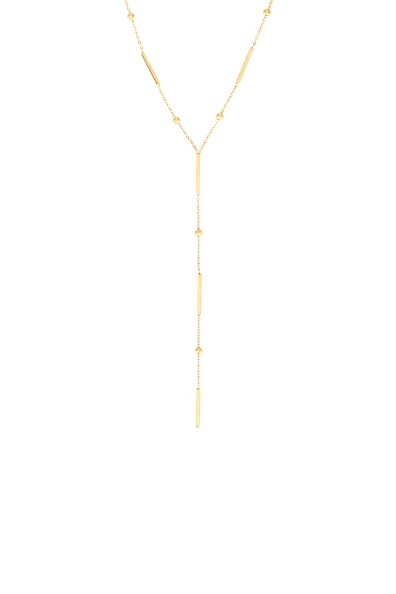 view 2 of 2 Arlo Lariat Necklace in Gold