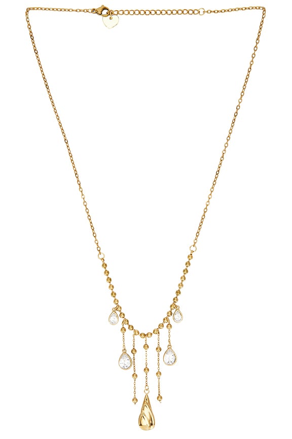 view 1 of 3 Nori Necklace in Unique Color & Gold in Unique Color & Gold 001