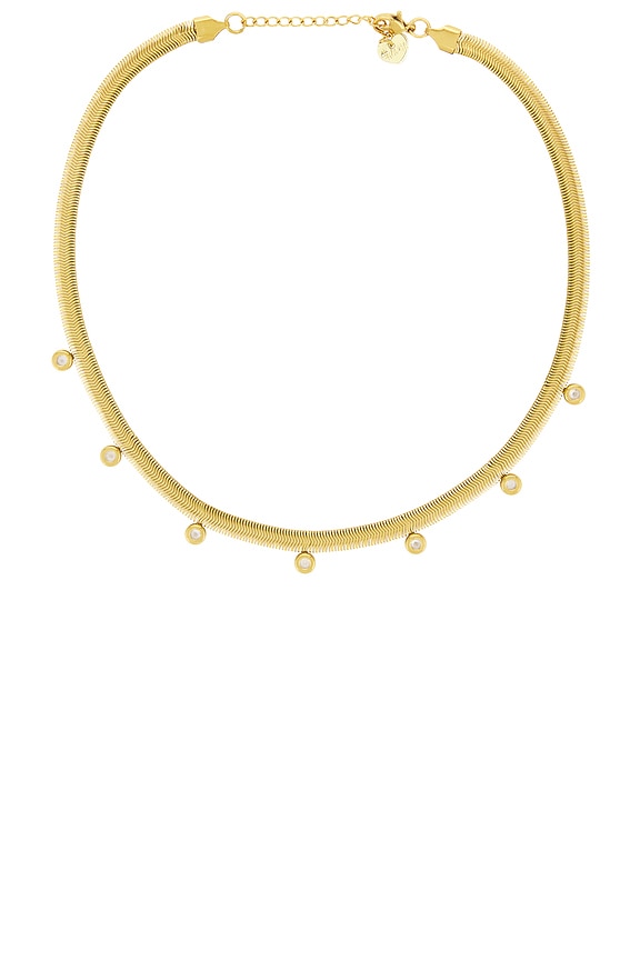 view 1 of 3 Adeline Necklace in Unique Color & Gold in Unique Color & Gold 001